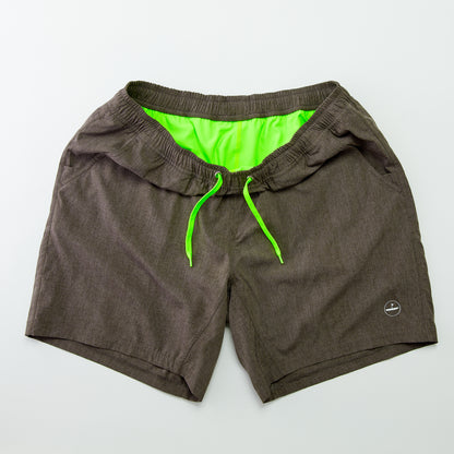 Performance Shorts Green Grey Catch + Club