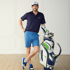 Performance Golf Polo Navy Catch + Club