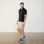 Performance Golf Polo Black Catch + Club