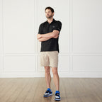 Performance Golf Polo Black Catch + Club