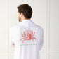 Performance Hoodie White Catch + Club
