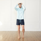 Performance Hoodie Aqua Catch + Club