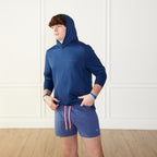 Performance Hoodie Navy Catch + Club