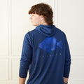Performance Hoodie Navy Catch + Club