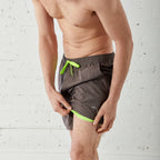 Performance Shorts Green Grey Catch + Club