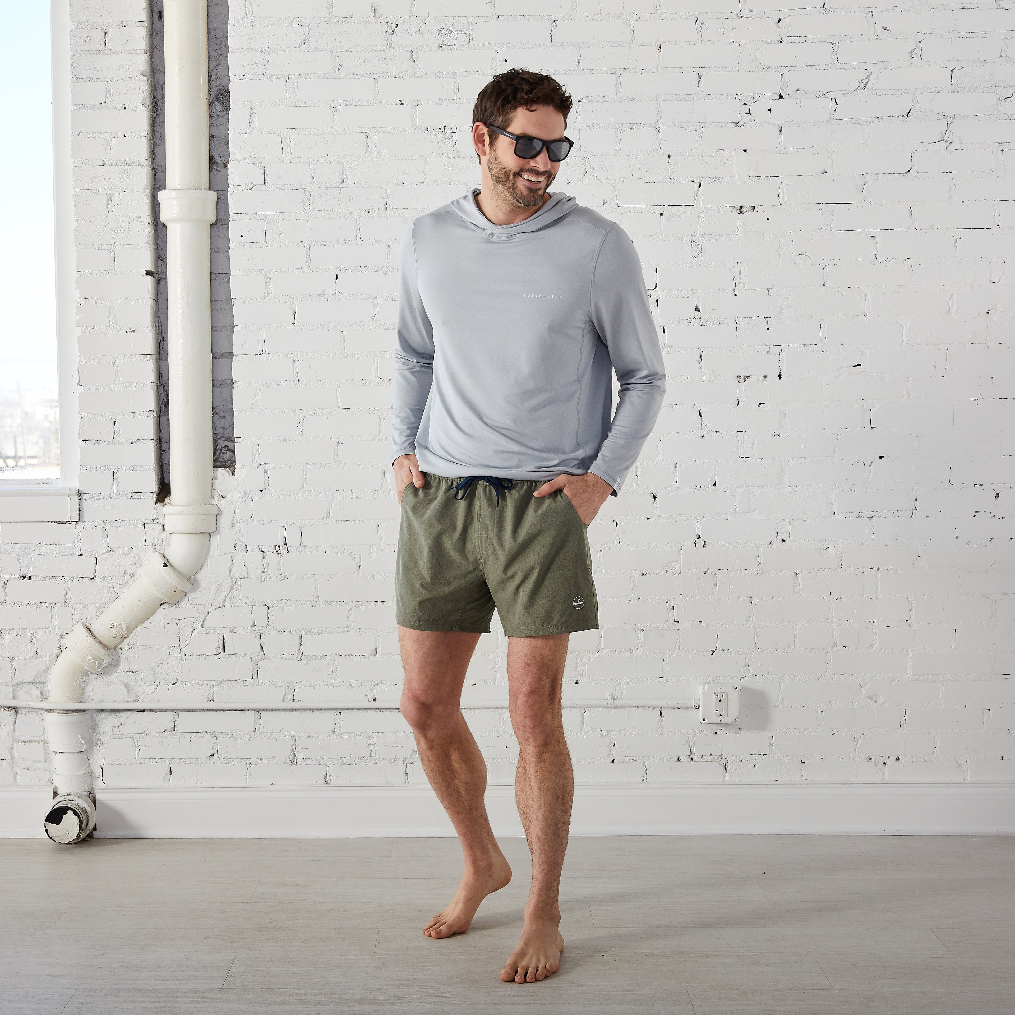 Performance Shorts - Olive Catch + Club