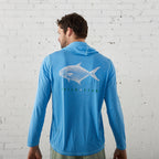 Performance Hoodie Indigo Catch + Club