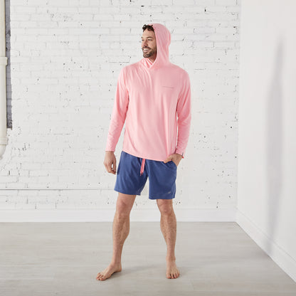 Performance Hoodie Coral Catch + Club