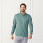 1/4 Zip Pullover Teal Catch + Club